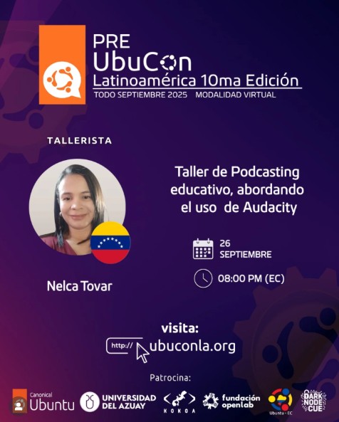 Imagen del evento Taller Audacity