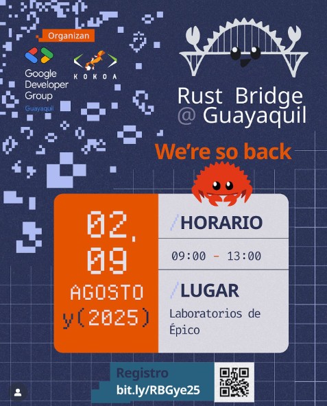Imagen del evento Rust Bridge